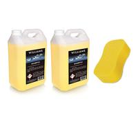 Williams Racing 2 x 5L Car Shampoo with Added Jumbo Sponge