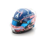 Williams Racing F1 Team, Official Spark Model Collection 2025, Japanese GP Alex Albon Drivers Mini Helmet, 1/5 Scale, With Display Box