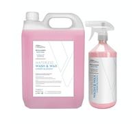 Williams Racing Pink Waterless Wash & Wax 1L + 5L re-fill with Cherry Blossom Fragnance