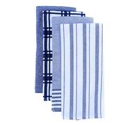 Williams-Sonoma Absorbent Kitchen Towels Multi-Pack, Set of 4 (Bright Blue)