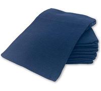 Williams-Sonoma All Purpose Pantry Towels, Kitchen Towels, Set of 4, Navy Blue, 100% Cotton