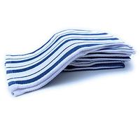 Williams-Sonoma Classic Stripe Kitchen Dish Towels, Set of 4 (Bright Blue)