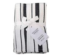 Williams-Sonoma Classic Striped Dishcloths, Dishrags, Jet Black (Set of 4)