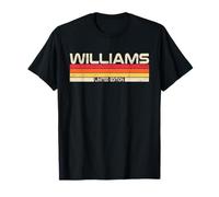 Williams Surname Birthday Family Reunion 80s 90s Sunset T-Shirt