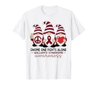 Williams Syndrome Awareness Gnome Tee for All Ages T-Shirt