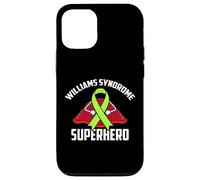 Williams Syndrome Superhero Warrior Fighter Green Ribbon Case for iPhone 12/12 Pro
