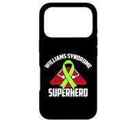 Williams Syndrome Superhero Warrior Fighter Green Ribbon Case for iPhone 17 Pro