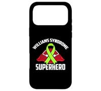 Williams Syndrome Superhero Warrior Fighter Green Ribbon Case for iPhone 17 Pro Max