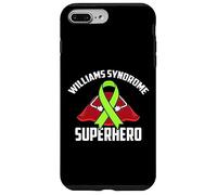 Williams Syndrome Superhero Warrior Fighter Green Ribbon Case for iPhone 7 Plus/8 Plus