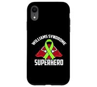 Williams Syndrome Superhero Warrior Fighter Green Ribbon Case for iPhone XR