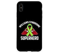 Williams Syndrome Superhero Warrior Fighter Green Ribbon Case for iPhone XS Max