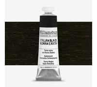 Williamsburg : Oil Paint : 37ml Italian Black Roman Earth