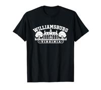 Williamsburg Virginia Historic Colonial Design Value Graphic T-Shirt