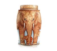 Williamson Tea Elephant Tsavo Caddy Containing English Breakfast Tea Bags - 100g - 40 Individual Tea Bags