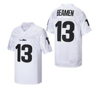Willie Beamen #13 Jamie Foxx Any Given Sunday Sharks Movie Men Football Jersey Stitched