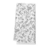 Willie Blooms Tea Towel - Funny Floral Kitchen Dish Towel, Novelty Gifth for Adults, Fun Housewarming Gift, Decor for Bathroom Kitchen Home Supplies