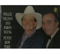 WILLIE NELSON & FARON YOUNG - funny how time slips away (COLUMBIA 39484 LP)
