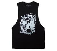 Willie Nelson Graffiti Logo Vest Top in Black | Size: 2XL Willie Nelson Black 2XL