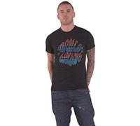 Willie Nelson Men's T-Shirt American Logo Black Size L