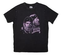 Willie Nelson Purple Graphic Limited Edition 999 Only Premium Wash T Shirt L