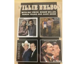WILLIE NELSON. Santonio Rose / Old Friends / Funny How Time Slips Away / Brand