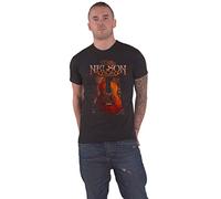 Willie Nelson T Shirt Stare Logo Official Mens Black XL