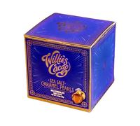 Willie’s Cacao - Giant Gift Box of Milk Chocolate Salted Caramel Pearls 600g - Huge luxury chocolate box of 80 individually wrapped pearls filled with molten sea salt caramel - Perfect for sharing