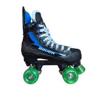 Willies Bauer X-LP 2.0 Quad Roller Skates with Ventro Pro Turbo Wheels