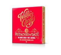 Willie's Cacao 100% Maranon Cacao Bar with Pistachios & Dates 50 g