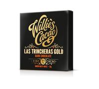Willie's Cacao - 72% Las Trincheras Dark Chocolate bar - 50g - Smooth nutty notes - Fine cocoa - Vegan - Artisan made