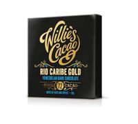 Willie's Cacao - 72% Rio Caribe Dark Chocolate - 50g - Coffee, nutty notes - Single estate Venezuelan cocoa - Vegan - Artisan made