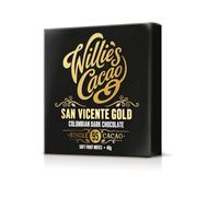 Willie's Cacao - 95% San Vicente dark chocolate bar - 40g - Soft fruit notes - Single estate Colombian cacao - Vegan chocolate - Artisan chocolate - Bean to bar
