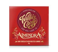 Willie's Cacao Almendra 70% Sur Del Lago Dark Chocolate With Roasted Almonds 50g