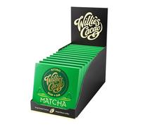 Willie's Cacao Bar - Matcha, White Chocolate with Ceremonial Grade Matcha - 50g x 12 multipack - Artisan chocolate