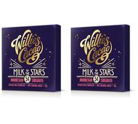 Willie's Cacao Bar - Milk of the Stars, Surabaya 54% Milk Chocolate - 50g - Soft caramel notes - Artisan made (Pack of 2)