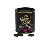 Willie's Cacao - Couverture Chocolate - Chef's Drops Sambirano 55% Dark chocolate - 150g - Juicy, fruity notes - For cooking & baking - Vegan