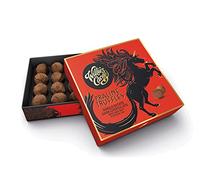 Willie's Cacao - Dark Chocolate Praline Truffles with Sea Salt - Luxury Gift Box - 110g x 6 - Artisan Chocolate - 100% Natural