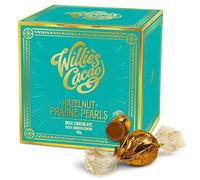 Willie's Cacao - Hazelnut Praline Pearls - Gift Box of Individually Wrapped Milk Chocolate Balls with Silky Soft Centres - 150g - Artisan Made - 100% Natural
