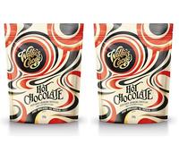 Willie's Cacao - Hot Chocolate - 52% Cacao - 250g - Rich dark drinking chocolate with honeyed notes - Vegan (Pack of 2)