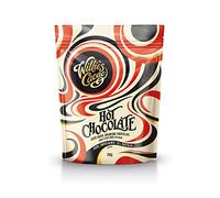 Willie's Cacao - Hot Chocolate - 52% Cacao - 250g x 8 - Rich dark drinking chocolate with honeyed notes - Vegan