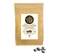 Willie's Cacao - Las Trincheras 72% Dark Chocolate Chef's Drops 1kg - Couverture chocolate with smooth nutty notes - For cooking & baking - Vegan