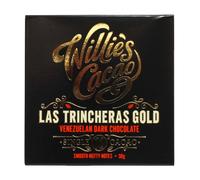 Willie's Cacao Las Trincheras Gold Venezuelan 72% Dark Chocolate Soft Nutty Notes 50g