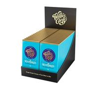 Willie's Cacao - Sea Flakes milk chocolate bar, 44% Milk Chocolate with Cornish Sea Salt - 26g x 30 - Artisan Chocolate - Bean to bar