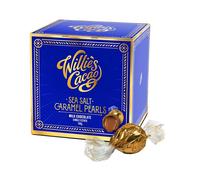 WILLIE'S CACAO Sea Salt Caramel Pearls Milk Chocolate 150g
