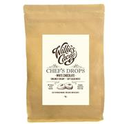 Willie's Cacao - White Chocolate Chef's Drops 1kg - Couverture chocolate from natural cocoa butter with soft cacao & caramel notes - For cooking & baking