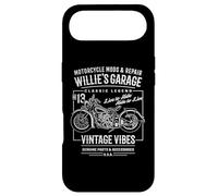 Willie's Garage Motorcycle Design for the Name Willie Case for iPhone Air