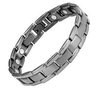 Willis Judd Mens Titanium Magnetic Bracelet Adjusting Tool and Gift Box Included