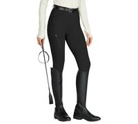 Willit Women's Horse Riding Pants Full Seat Silicone Equestrian Breeches Horseback Schooling Tights Zipper Pockets Black L