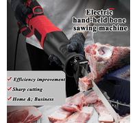 Willkey Stainless Steel Unpainted Reciprocating Saw Blade 7tpi Frozen Meat Bone Cutting Saw Blade