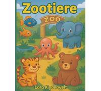 Willkommen im Zoo - Ausmalbuch für Kinder mit 30 Tiermotiven: 30 niedliche Tiere zum Ausmalen für Kinder ab 3 Jahren